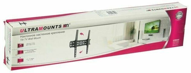 Кронштейн для телевизора Ultramounts UM 833T Черный