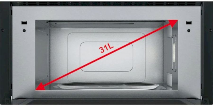 Встраиваемая микроволновая печь Whirlpool W7 MD440 нерж.