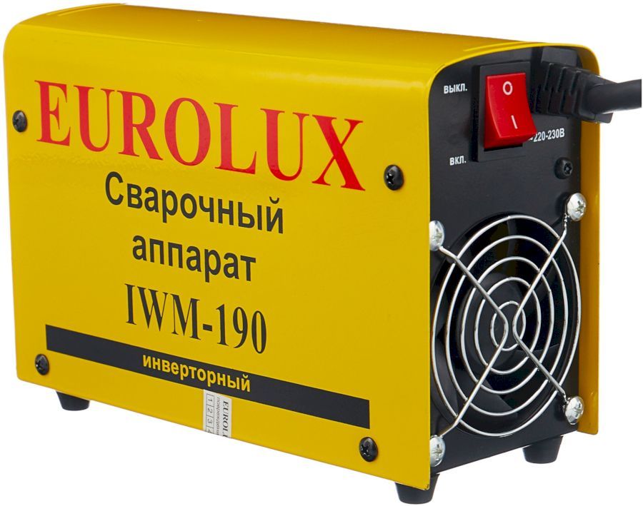 Сварочный аппарат инверторный Eurolux IWM190 (65/27)