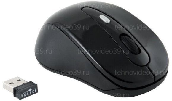 Мышь Оклик 435MW черный оптическая (1600dpi) беспроводная USB для ноутбука (4but) купить по низкой цене в интернет-магазине ТехноВидео