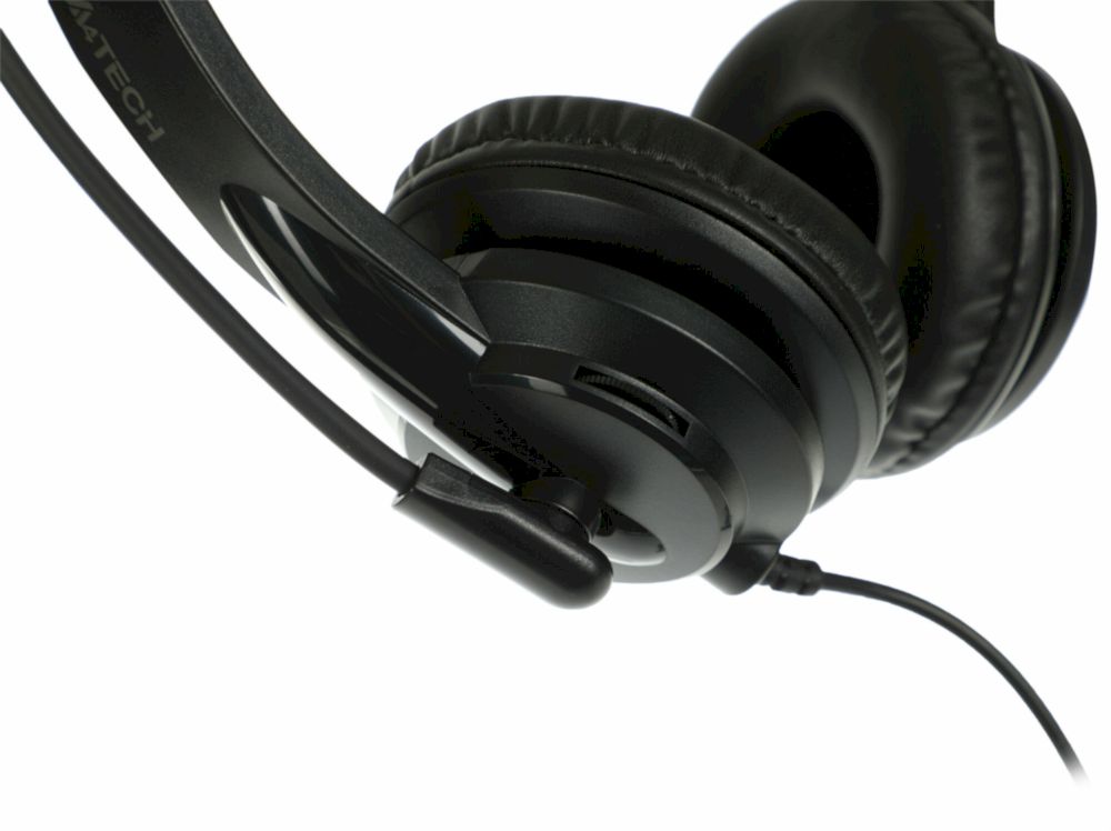 Гарнитура A4Tech HU-10 черный 2м