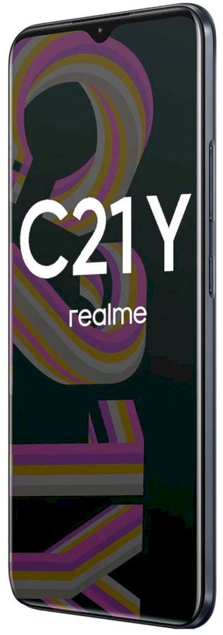Смартфон Realme C21-Y 3/32GB CROSS BLACK (RMX3263)