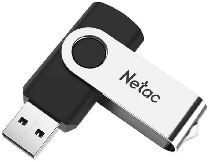 Флешка USB2.0 32Gb Netac U505 BLACK (NT03U505N-032G-20BK)