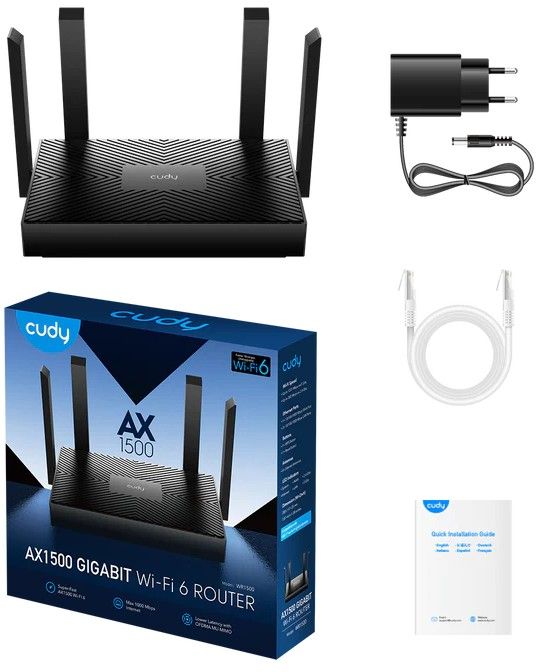 WI-FI роутер CUDY WR1500 (AX1500)