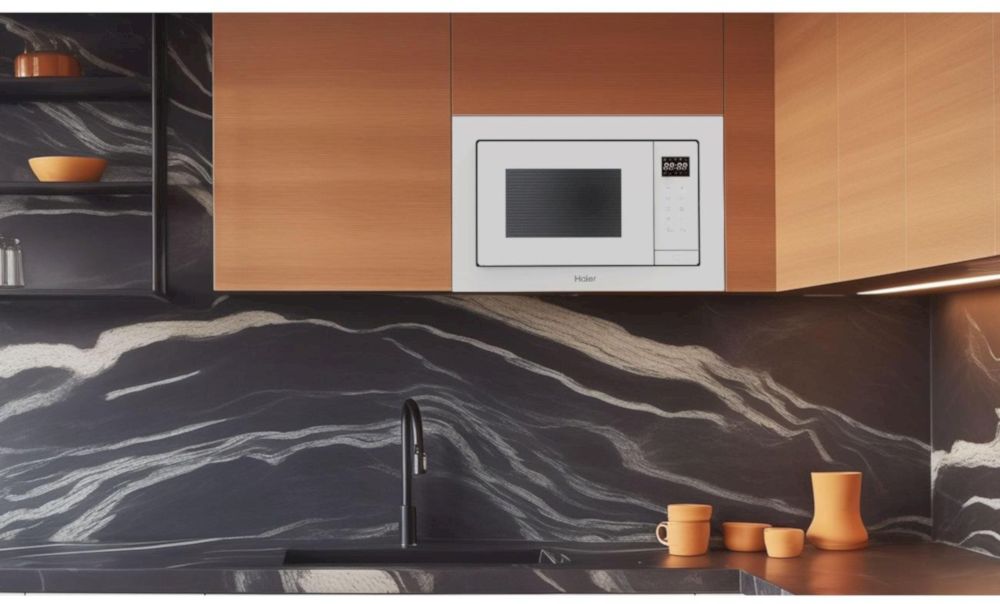 Встраиваемая микроволновая печь Haier HMX-BTG207W (Белая) (TD0048653RU)