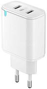 Сетевое зарядное устройство Olmio 43370 (2 USB/2.4A/Smart IC) белое купить по низкой цене в интернет-магазине ТехноВидео