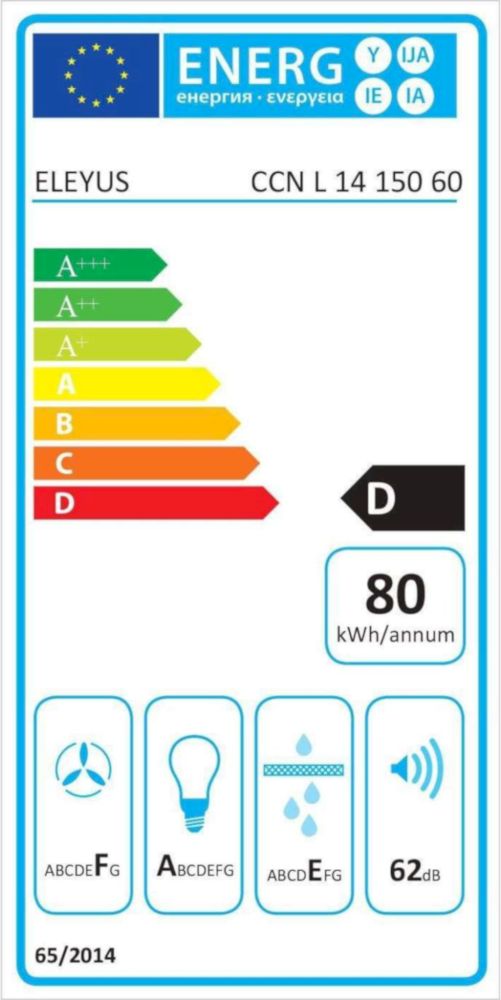 Вытяжка Eleyus CCN L 14 150 60 BL черный