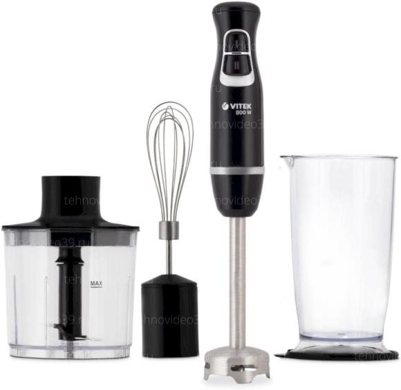 Блендер Vitek VT-3419 черный купить по низкой цене в интернет-магазине ТехноВидео