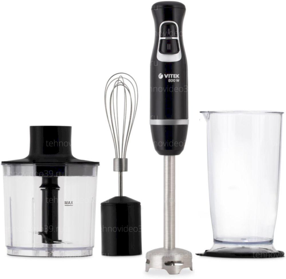 Блендер Vitek VT-3419 черный купить по низкой цене в интернет-магазине ТехноВидео