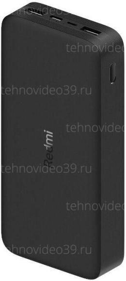 Внешний аккумулятор Xiaomi Redmi Power Bank 20000mAh, черная (VXN4304GL) купить по низкой цене в интернет-магазине ТехноВидео
