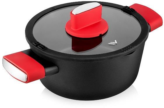 Кастрюля с крышкой Vensal Velours Rouge 1045VS 2.3л (VS1045)