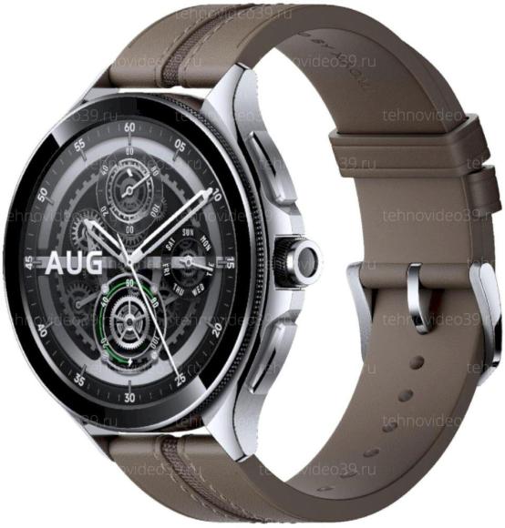 Смарт-часы Xiaomi Watch 2 Pro Bluetooth, серебристые (BHR7216GL) купить по низкой цене в интернет-магазине ТехноВидео