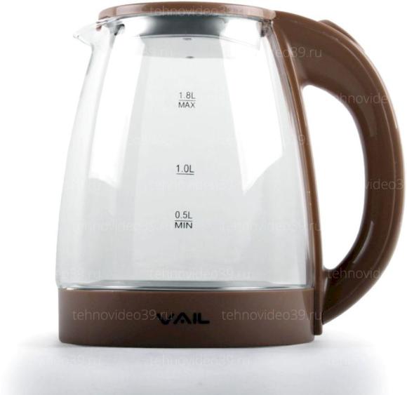 Электрический чайник VAIL VL-5550 коричневый купить по низкой цене в интернет-магазине ТехноВидео