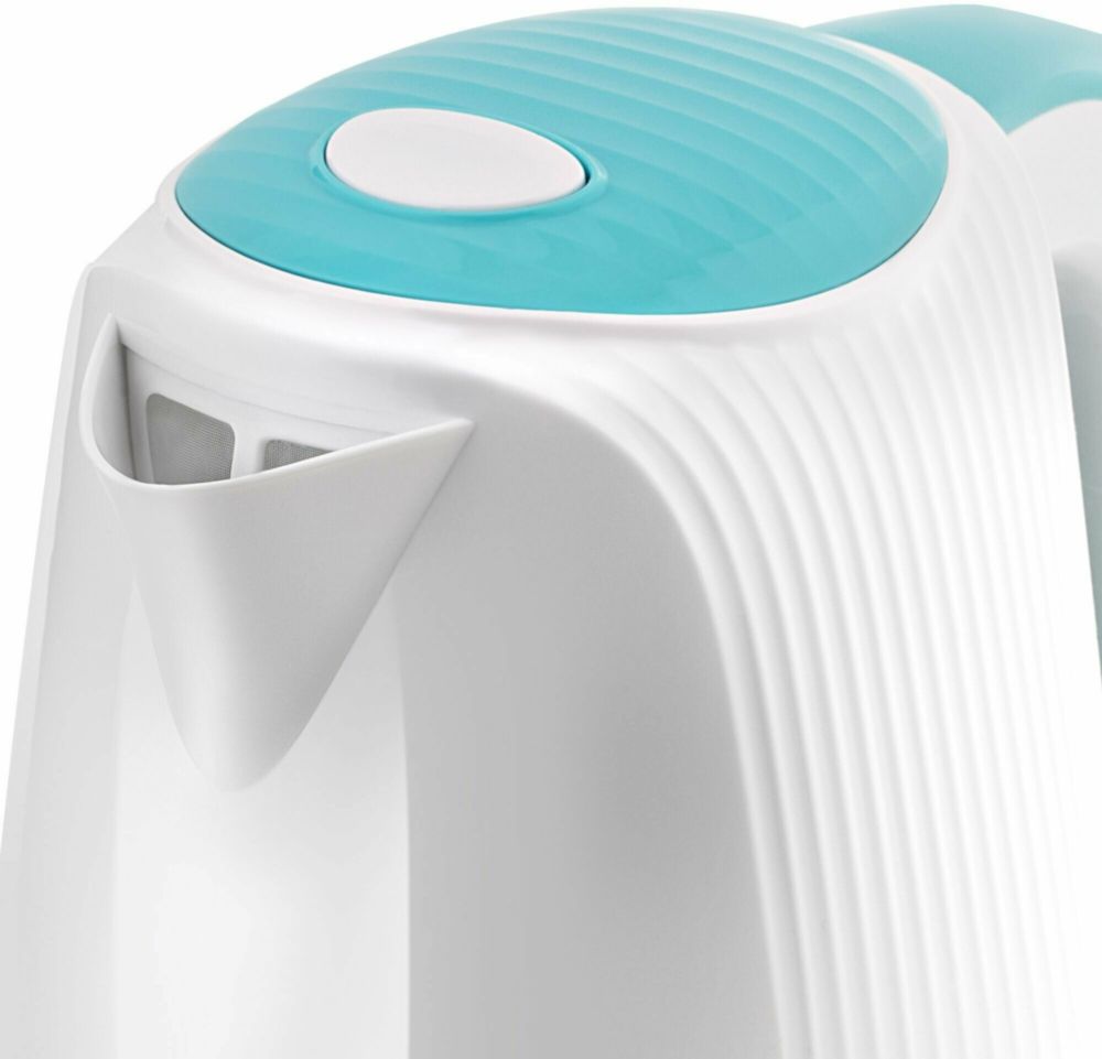 Электрический чайник Vitek VT-7059 Белый/Берюзовый