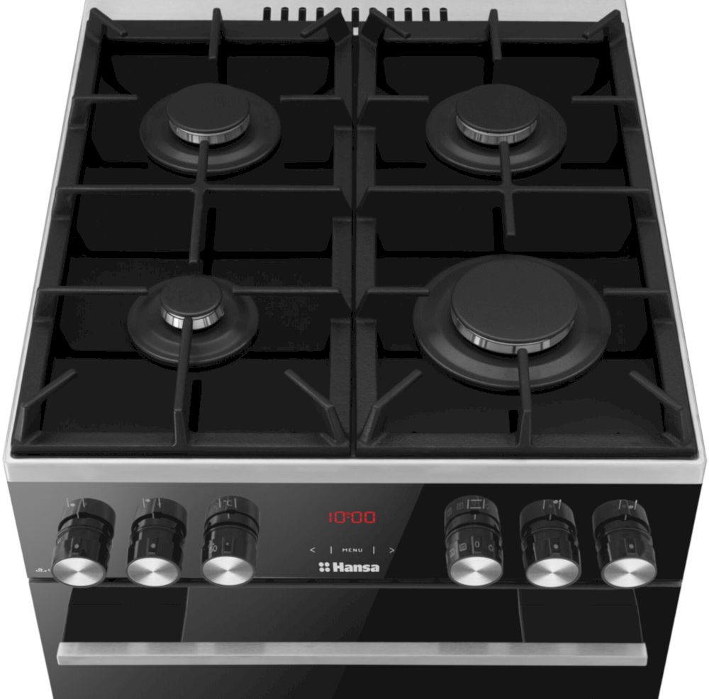 Плита комбинированная с крышкой Hansa FCML58325