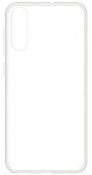 Чехол-накладка для Samsung Galaxy A01, силиконовый, прозрачный купить по низкой цене в интернет-магазине ТехноВидео