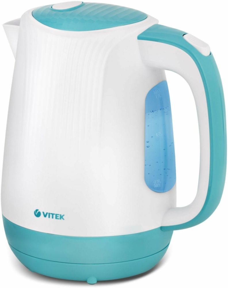 Электрический чайник Vitek VT-7059 Белый/Берюзовый