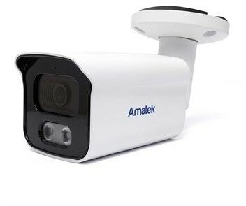 IP-видеокамера Amatek AC-IS803AE; Уличная IP видеокамера 8Мп с ИК подсветкой.