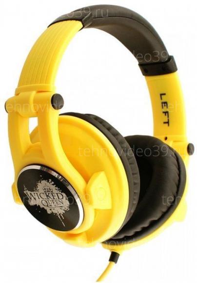 Наушники Fischer Audio Wicked Queen Yellow купить по низкой цене в интернет-магазине ТехноВидео