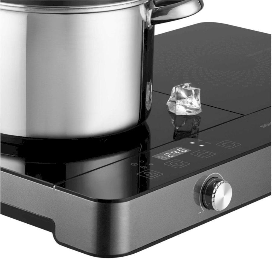 Плитка индукционная Sencor SCP 42021GY серый/черный