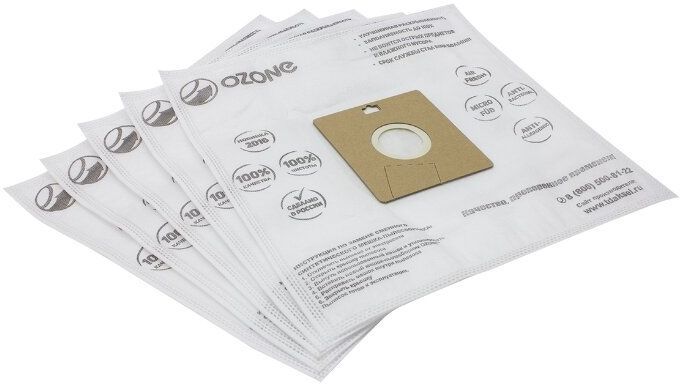Пылесборник Ozone M-03 для SAMSUNG VP-77 5 шт