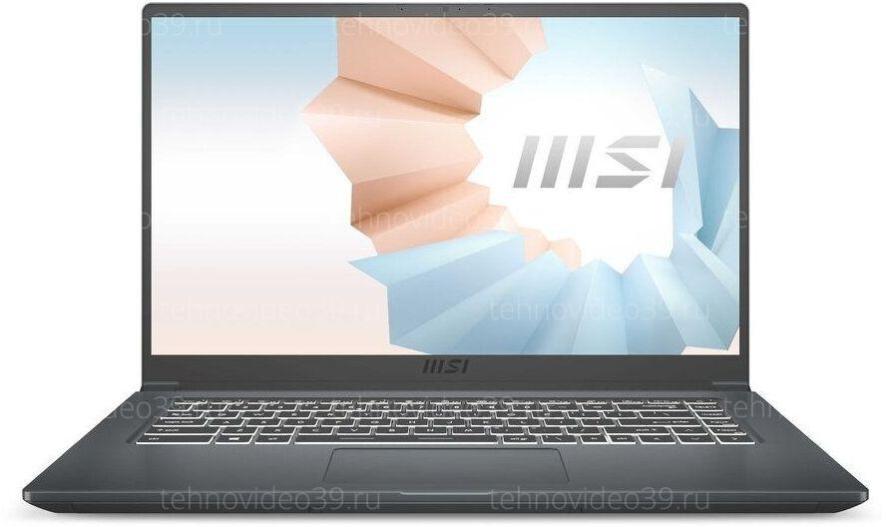 Ноутбук MSI 15,6" FHD MODERN 15 I5-1155G7/8Gb/SSD512Gb/Intel Iris Xe graphics/Win11 (9S7-155266-832) купить по низкой цене в интернет-магазине ТехноВидео