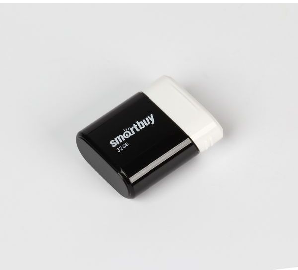 USB 2.0 Smartbuy 32GB LARA Black (SB32GBLARA-K)