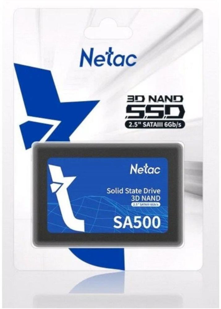 Жесткий диск SSD 512GB Netac SA500 NT01SA500-512-S3X