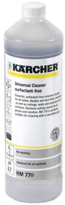 Универсальное чистящее средство Karcher RM 770, 1л (62954890) без содержания ПАВ купить по низкой цене в интернет-магазине ТехноВидео