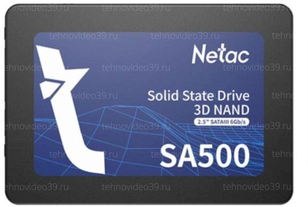 Жесткий диск SSD 256GB Netac SA500 R520/W450Mb/s NT01SA500-256-S3X купить по низкой цене в интернет-магазине ТехноВидео