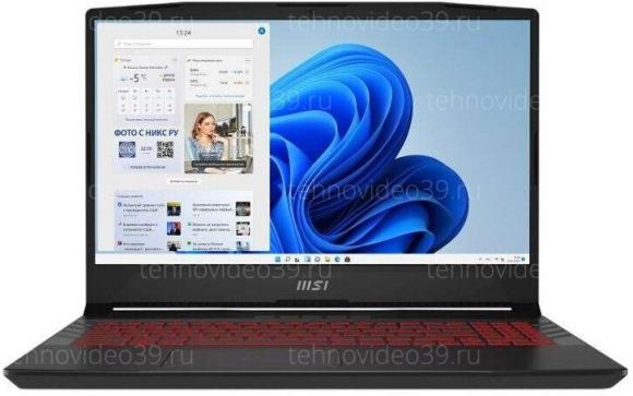 Ноутбук MSI 15.6" FHD (GL66)-I7-12700H/8Gb/SSD512Gb/GeForce RTX 3050Ti 4Gb/W11 (9S7-158414-201) купить по низкой цене в интернет-магазине ТехноВидео