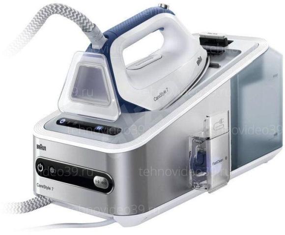 Парогенератор Braun IS 7143 WH белый/синий/серый купить по низкой цене в интернет-магазине ТехноВидео