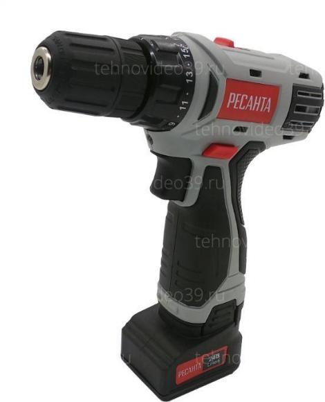 Дрель-шуруповерт аккумуляторная Ресанта ДА-24-2ЛК (75/14/7) купить по низкой цене в интернет-магазине ТехноВидео