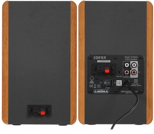 Колонки звуковые 2.0 Edifier R1280Ts brown