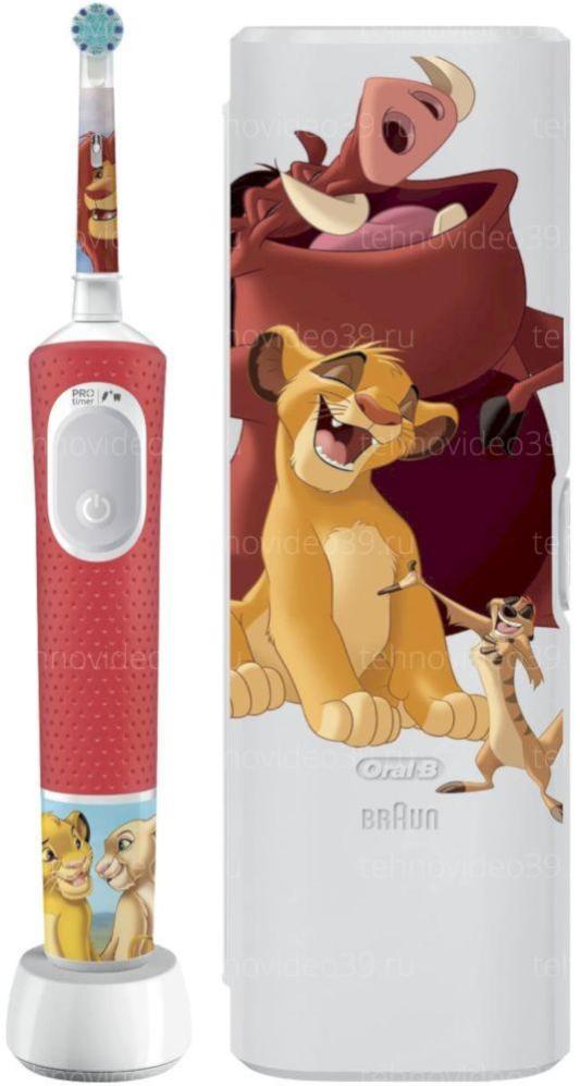 Зубная щетка Braun Oral-b Vitality Pro D103 Kids Lion King купить по низкой цене в интернет-магазине ТехноВидео