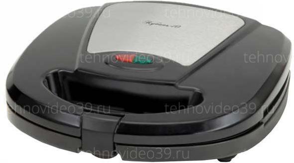 Вафельница Великие Реки Кубань-10 черная, 6 в 1, съемные панели, 800 Вт купить по низкой цене в интернет-магазине ТехноВидео