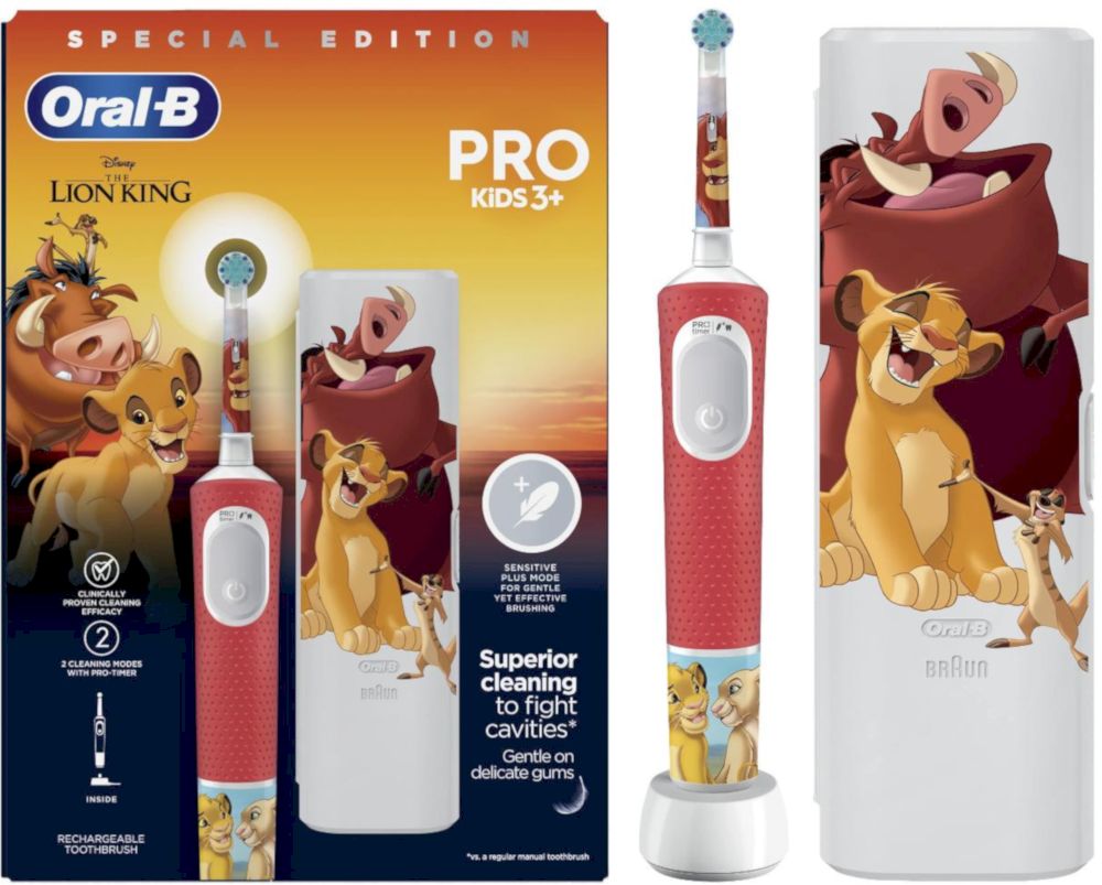 Зубная щетка Braun Oral-b Vitality Pro D103 Kids Lion King