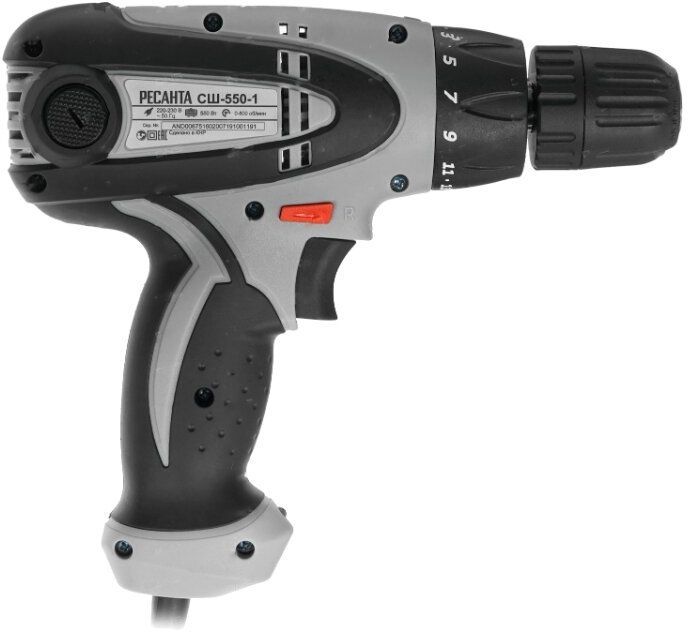 Сетевой шуруповерт СШ-550-1 Ресанта (75/16/2)