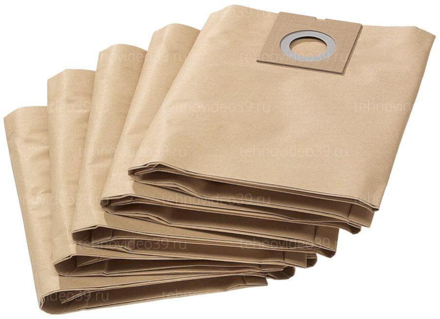 Фильтр-мешки Karcher для пылесосов NT 27/1, 5 шт. (69042900) купить по низкой цене в интернет-магазине ТехноВидео