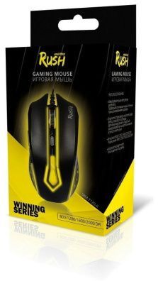 Мышь Smartbuy RUSH 712 черная (SBM712G-K) /100