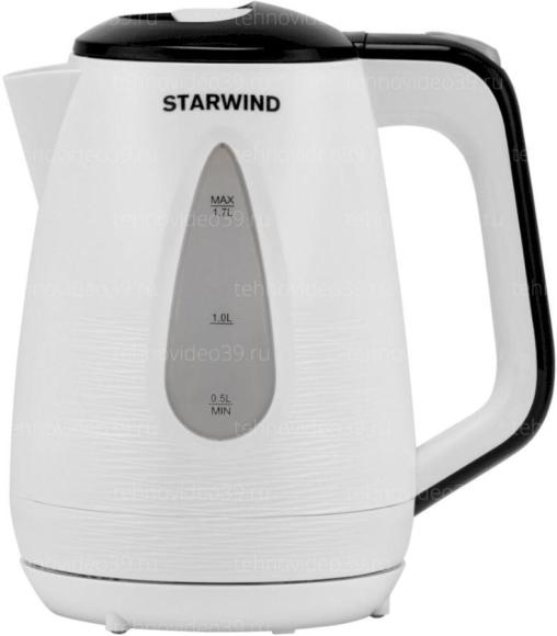 Электрический чайник Starwind SKP3213 белый купить по низкой цене в интернет-магазине ТехноВидео