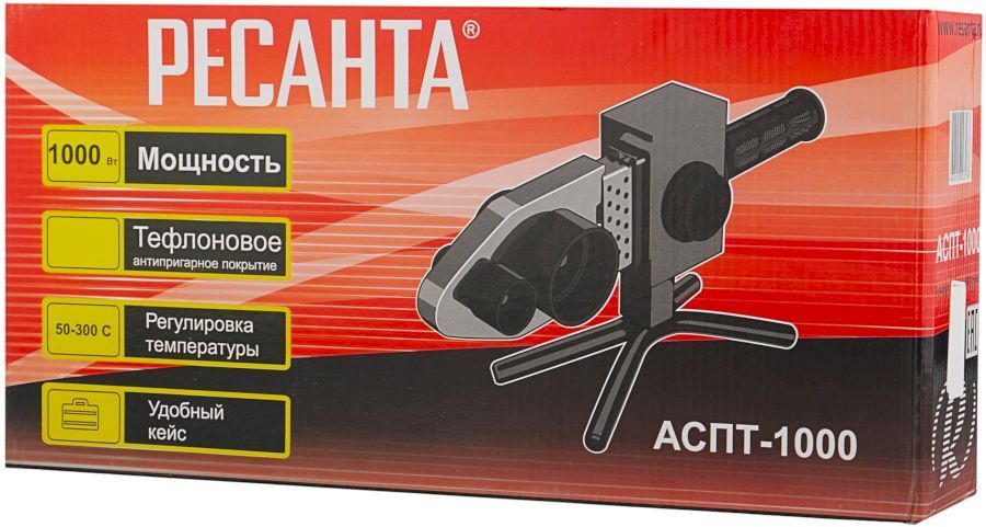 Аппарат для сварки ПВХ труб Ресанта АСПТ-1000 (65/54)
