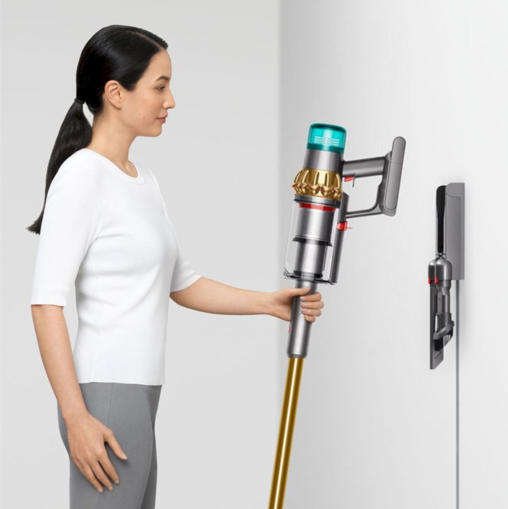 Вертикальный пылесос Dyson V15 Detect Absolute Gold