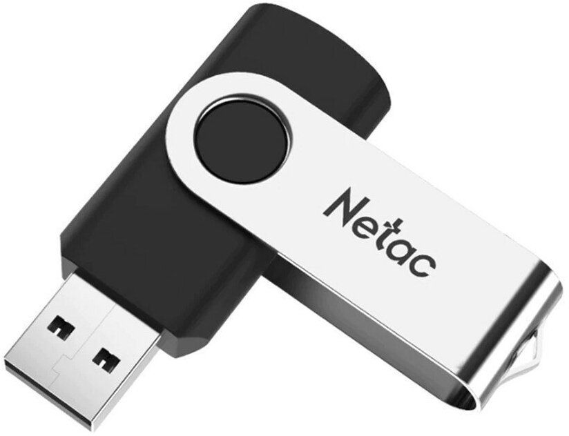 Флешка USB2.0 32Gb Netac U505 BLACK (NT03U505N-032G-20BK)