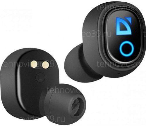 Беспроводные TWS наушники с микрофоном Defender Twins 639 черный (63639) купить по низкой цене в интернет-магазине ТехноВидео