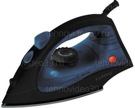 Утюг Lumme LU-IR1137A чёрный/синий купить по низкой цене в интернет-магазине ТехноВидео