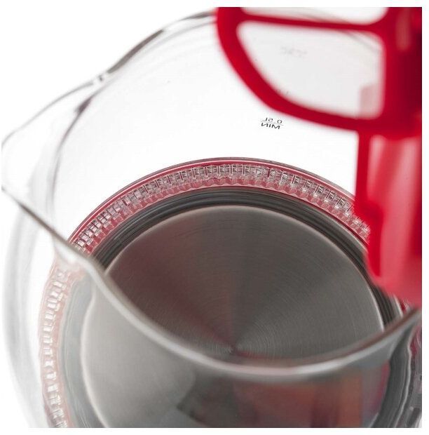 Электрический чайник Brayer BR1045RD, красный