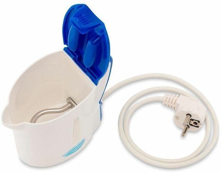 Электрический чайник Великие Реки Мая-1 бело-салатовый