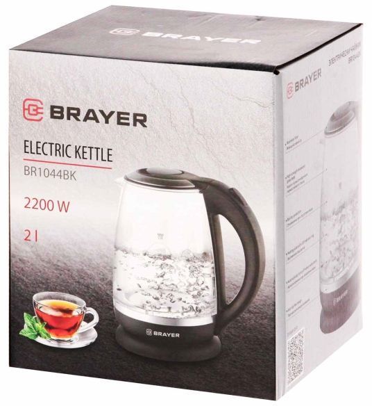 Электрический чайник Brayer BR1044BK черный