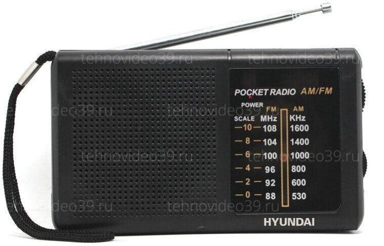 Радиоприемник Hyundai H-PSR130 черный купить по низкой цене в интернет-магазине ТехноВидео